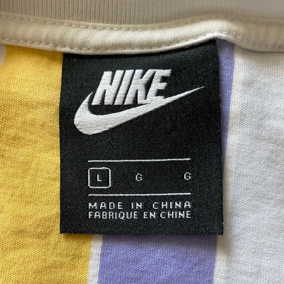 nike retro rainbow crop tee - Picture 5 of 7